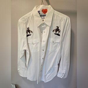 High Noon Native American Long Sleeve Button Down